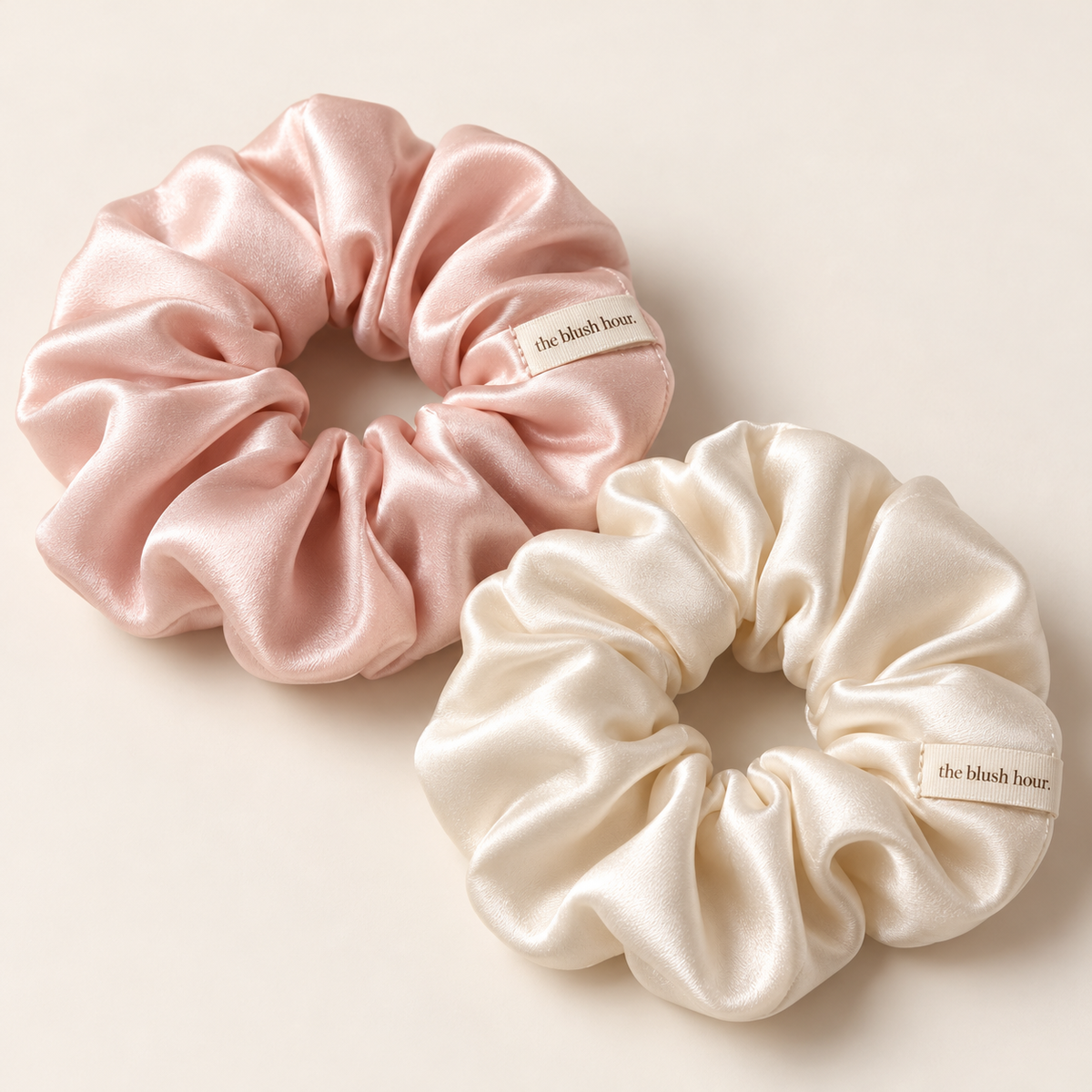 The Satin Scrunchie Duo